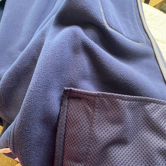 Vineyard Vines Still River Full Zip Fleece Jacket Men's Large Navy Blue - Picture 8 of 10